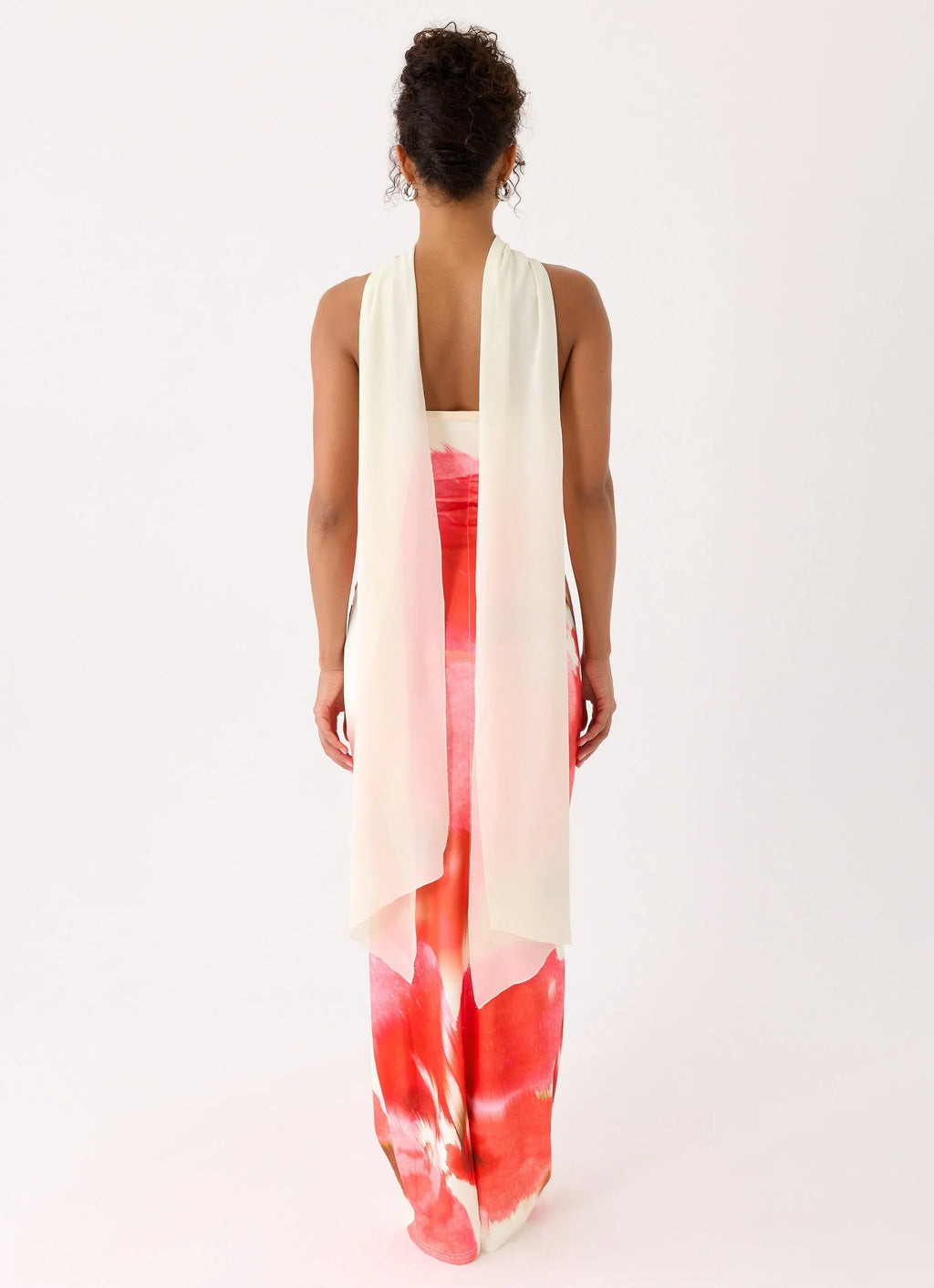Libra Maxi Dress - Porcelain Rose