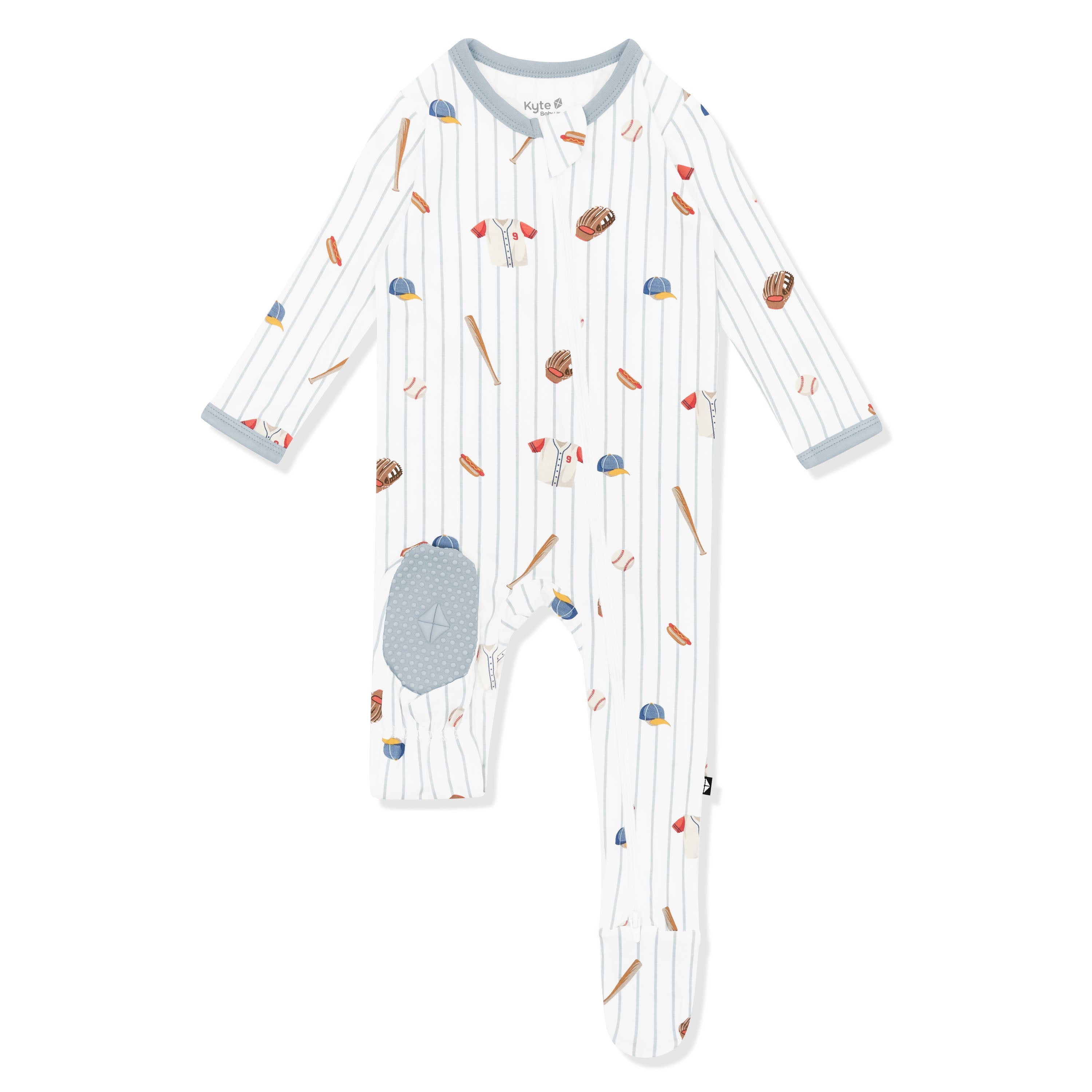 Zippered Footie in Home Run