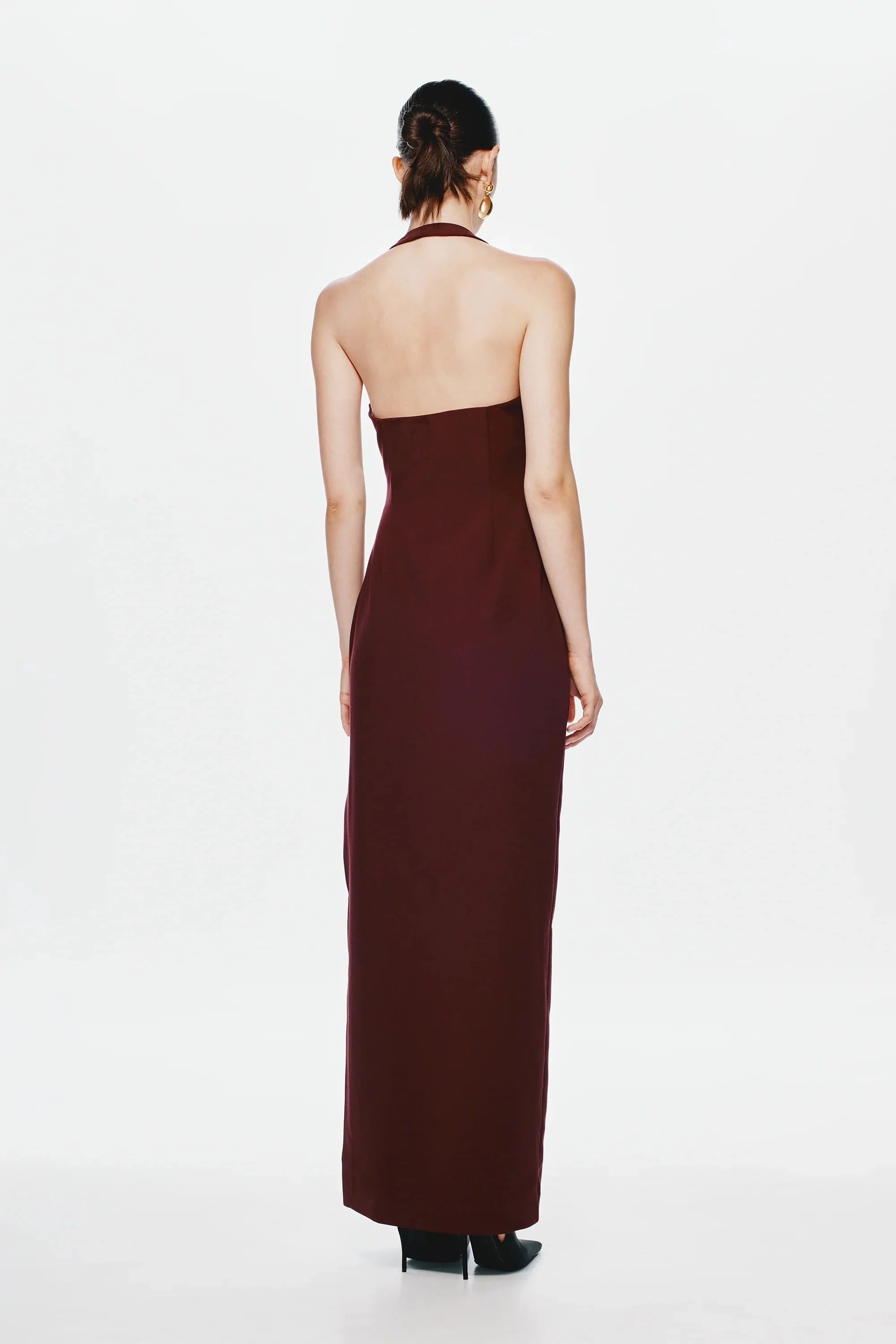 Misha Alusia Maxi Dress - Port