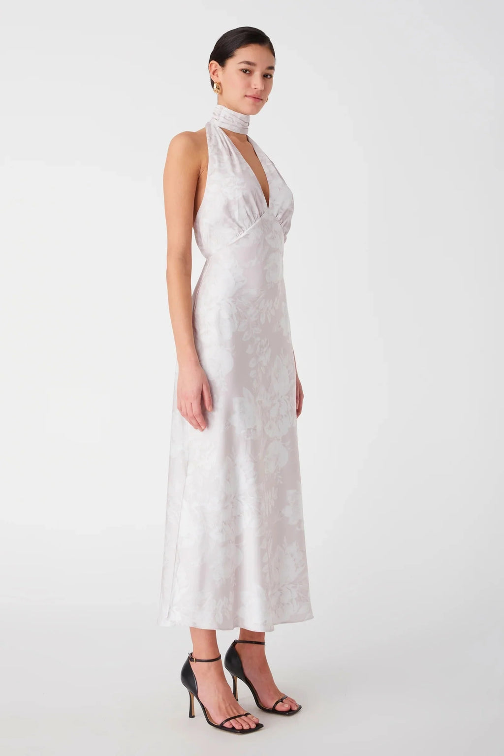 Misha Federica Midi Dress - Birch