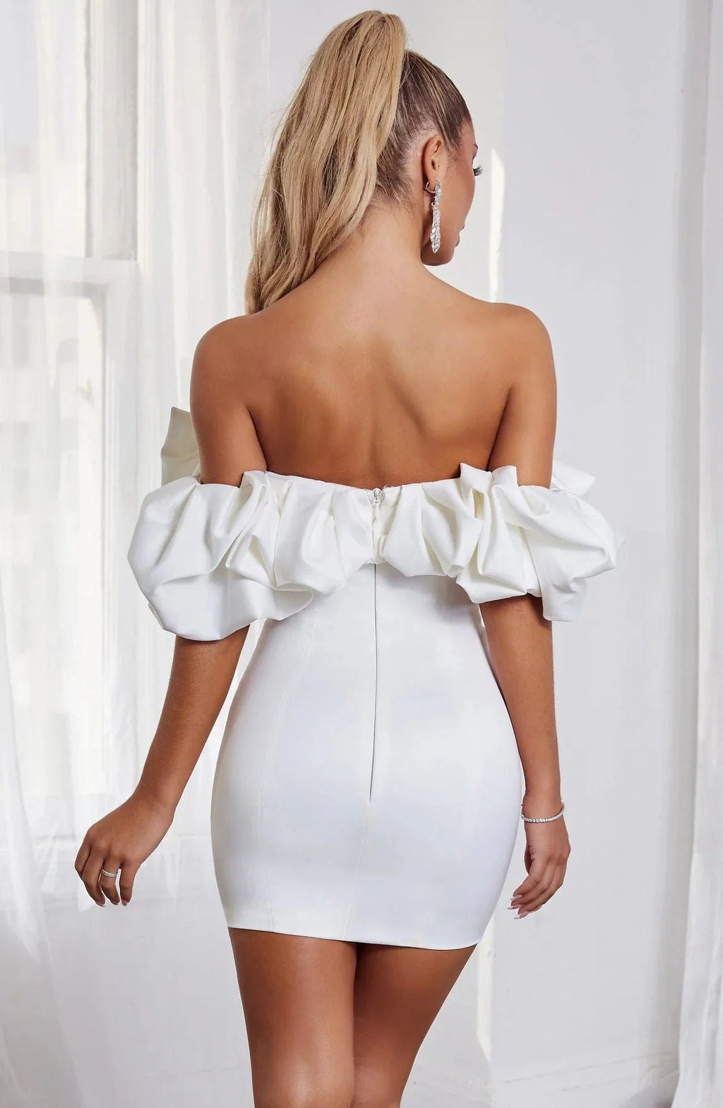 Livette - Ruffle Mini Dress