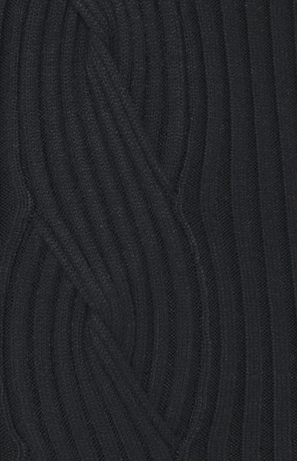 Lula Cut Out Knit Dress - Black