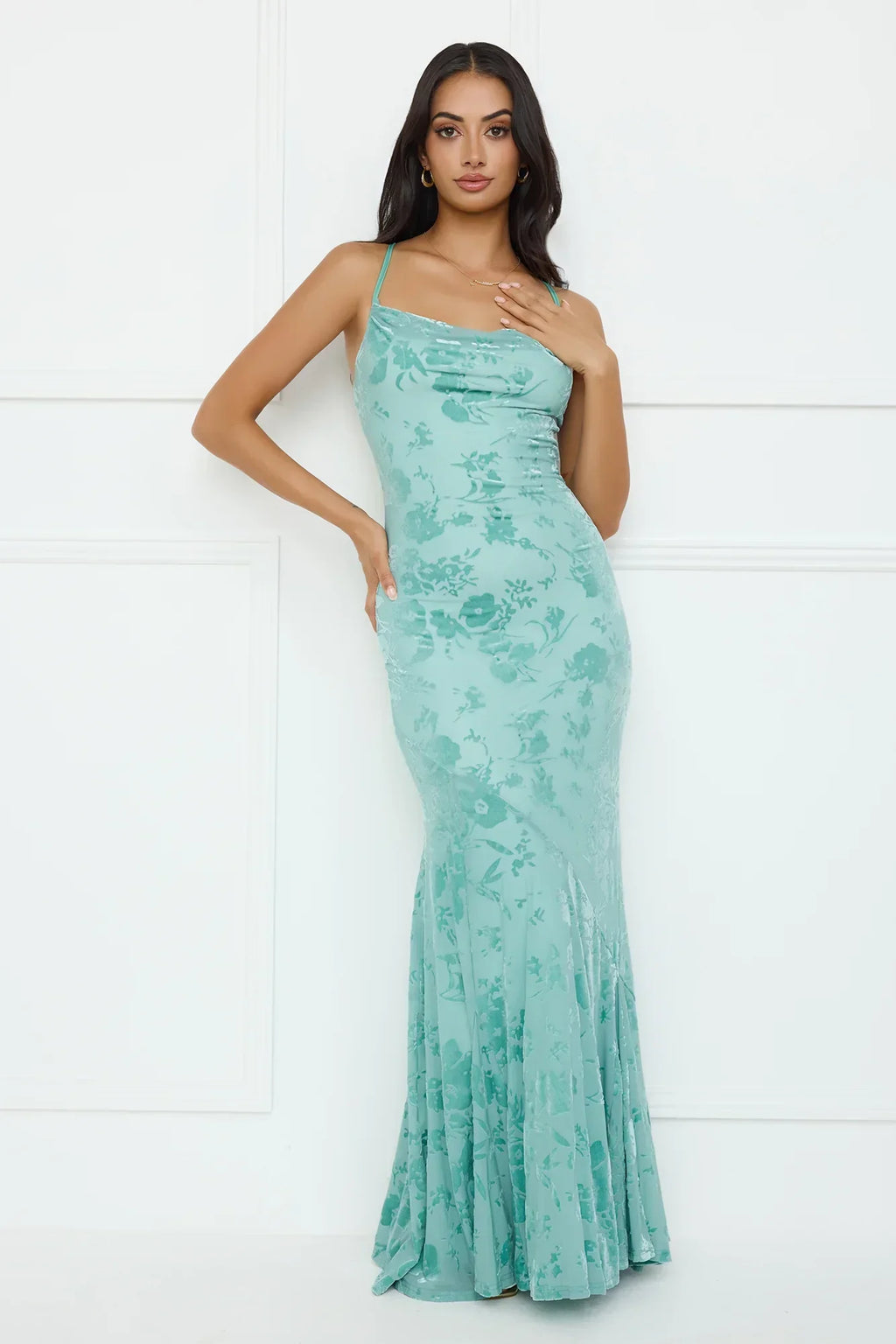 Nocturnal Luxe Maxi Dress