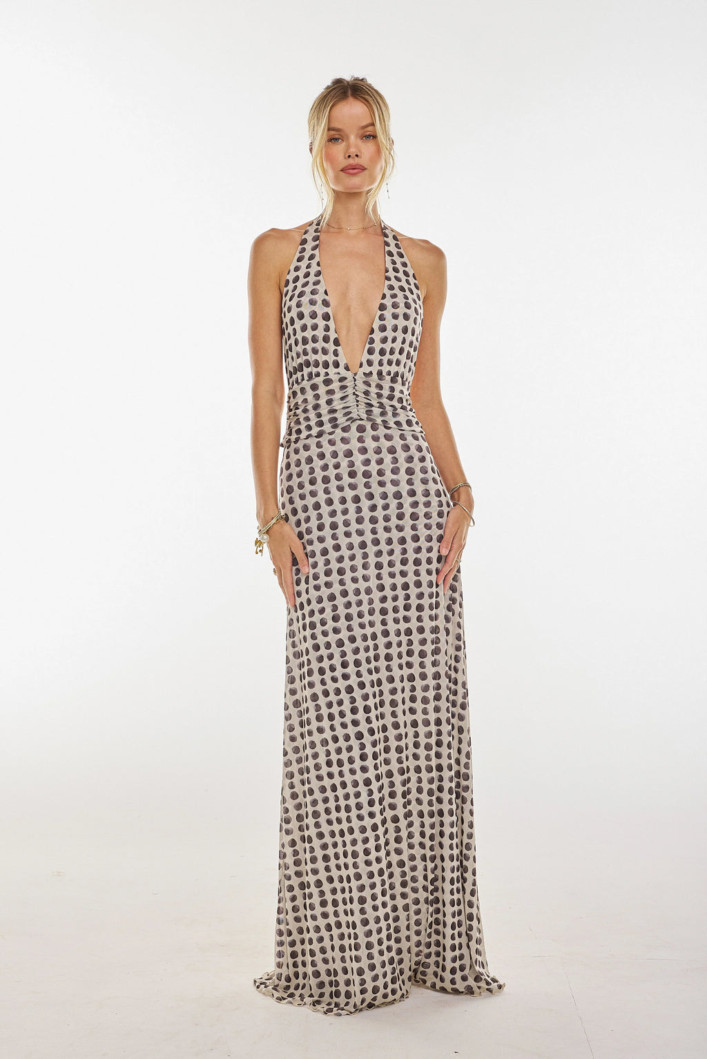 Sheveta Chelsea Maxi Dress in Eclipse