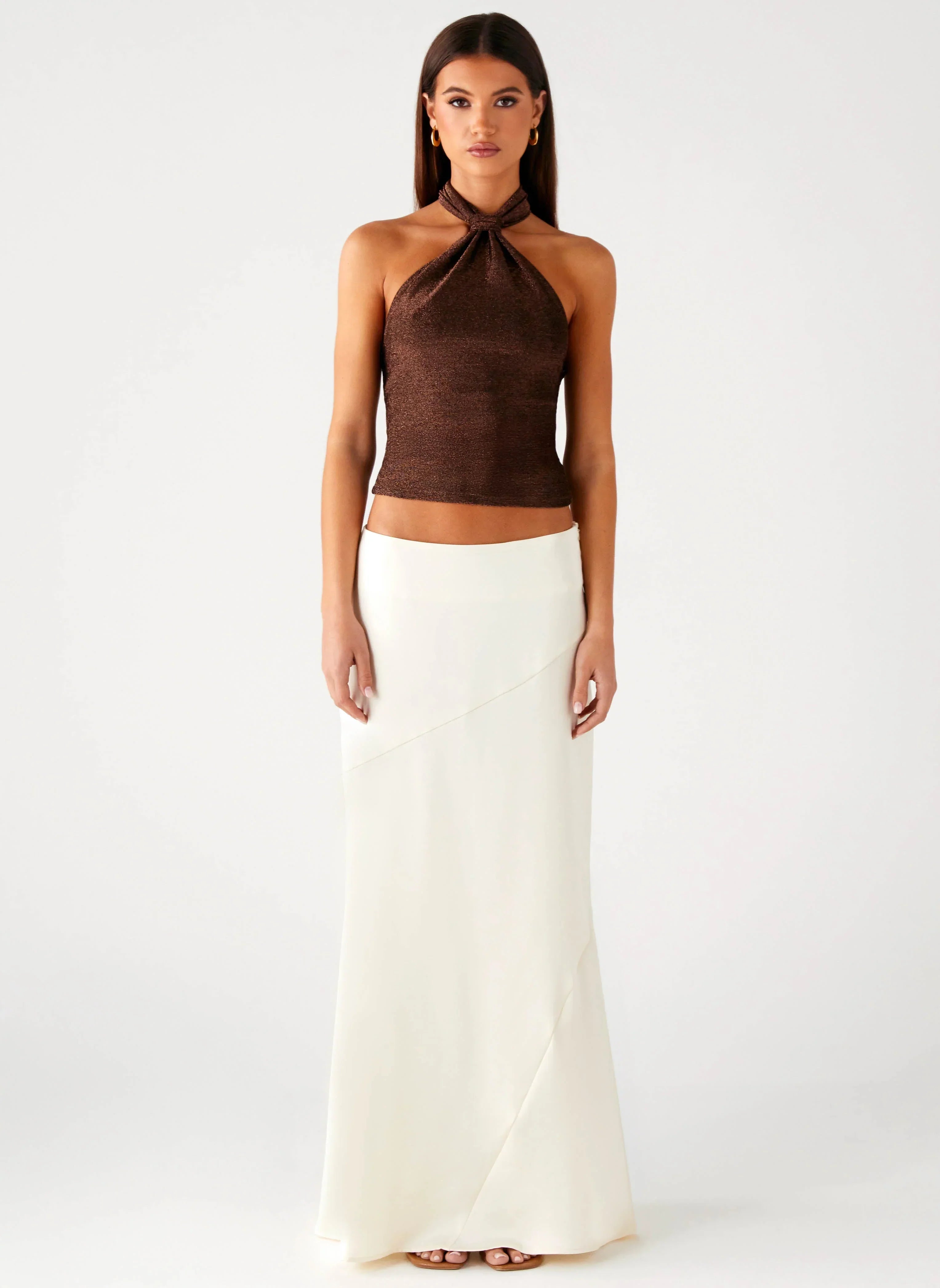 Amber Light Top - Chocolate