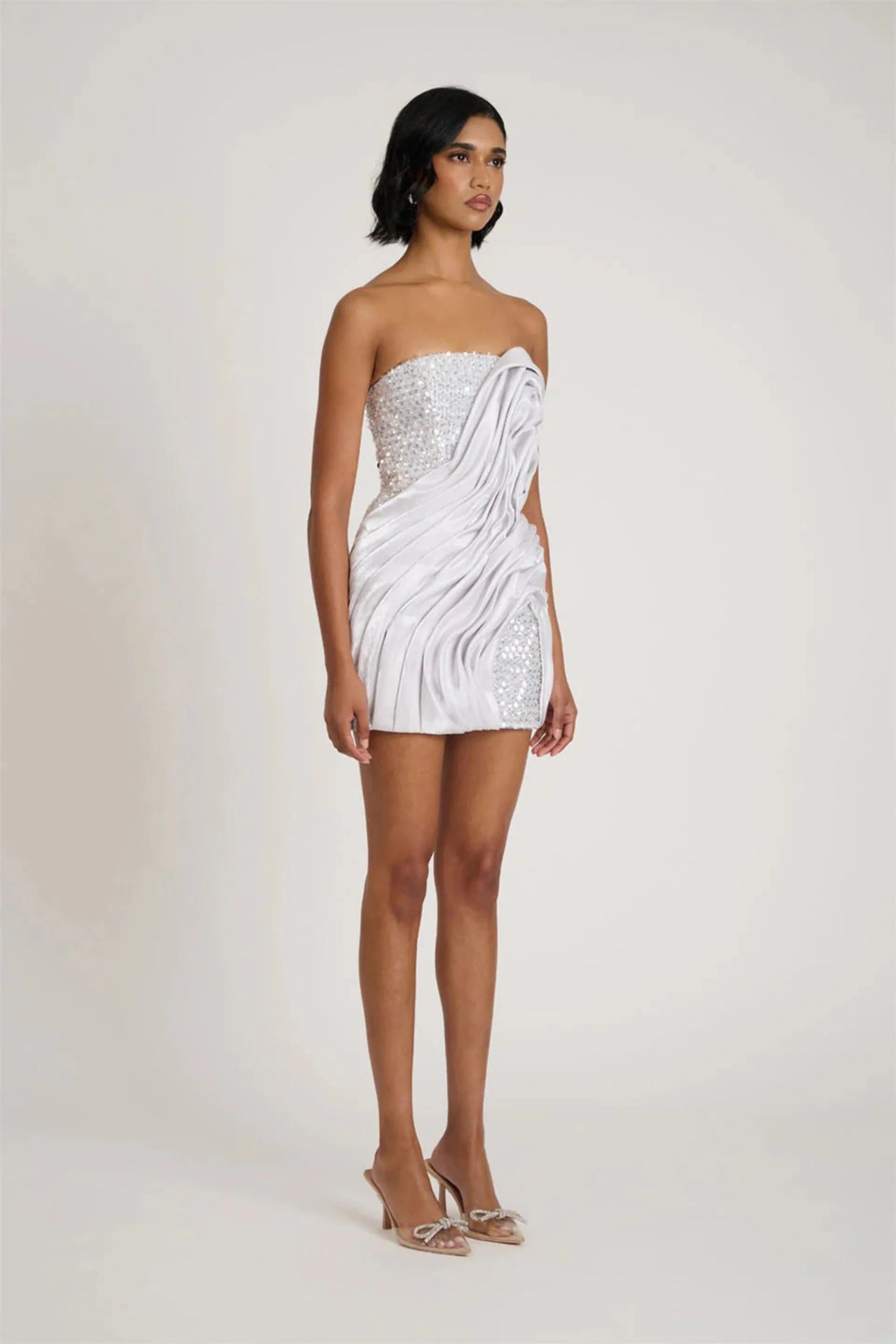 Naya Dress - Silver