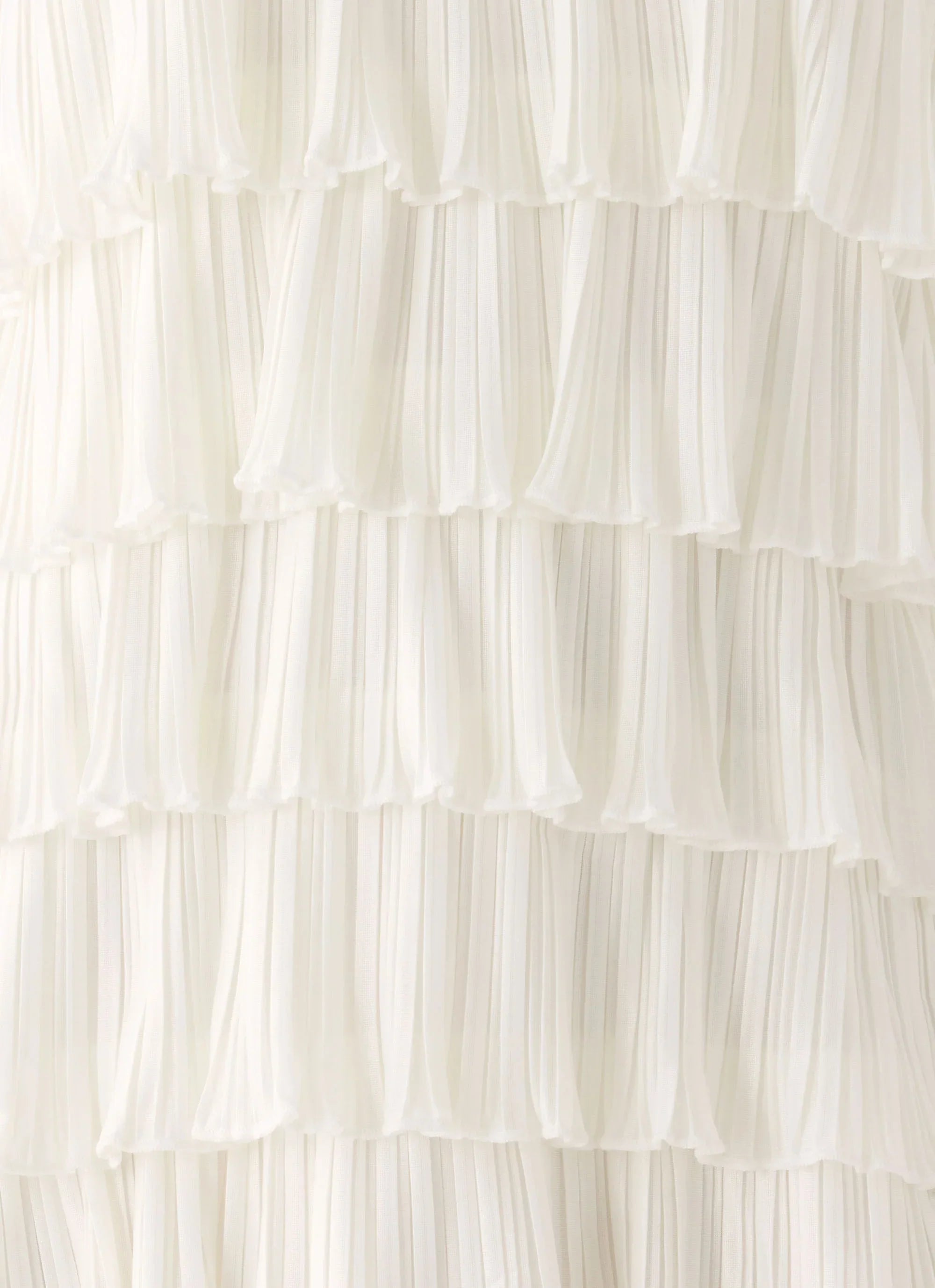 Lunar Bloom Mini Dress - Ivory