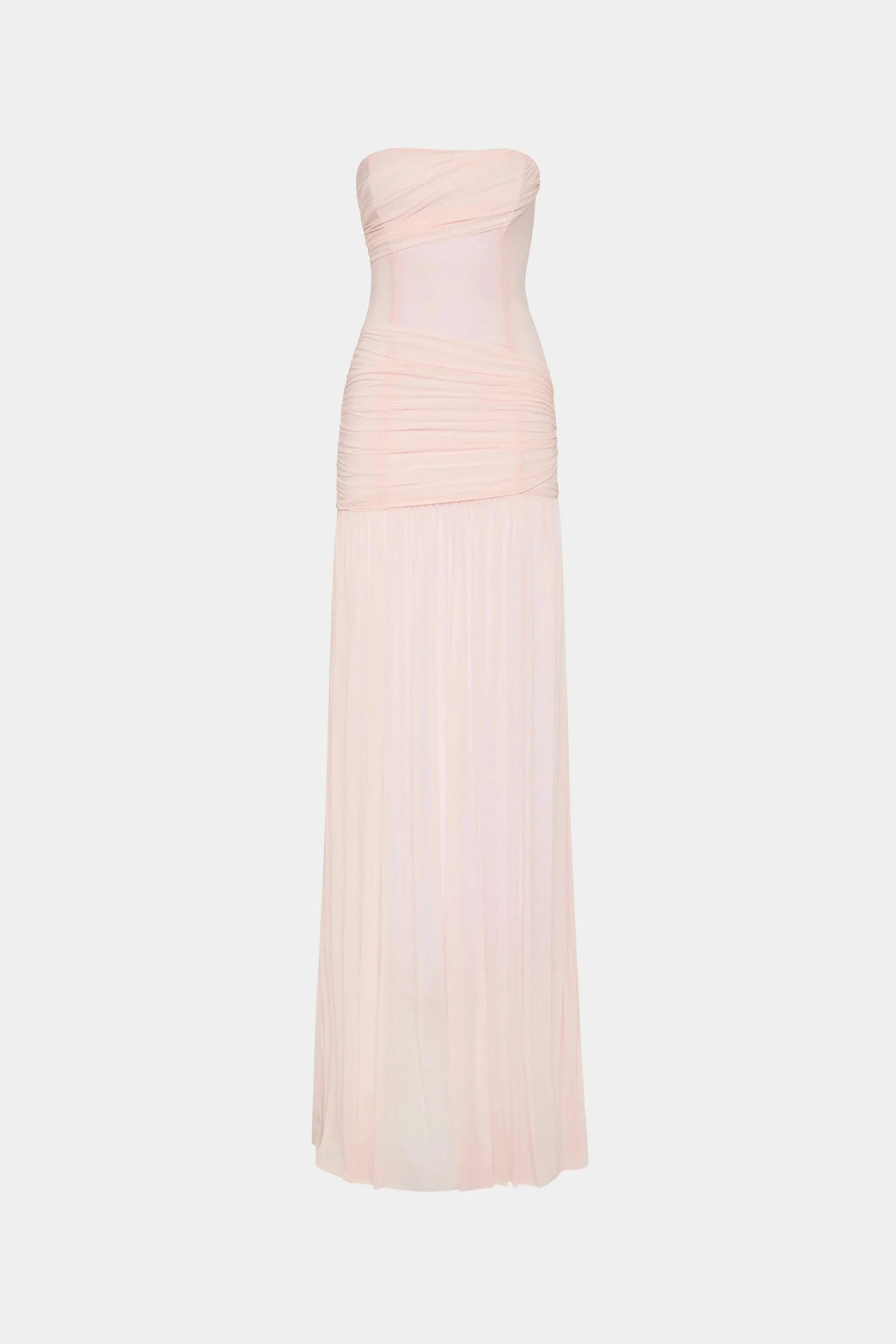 Misha Ember Wrapped Maxi Dress - Dusty Pink