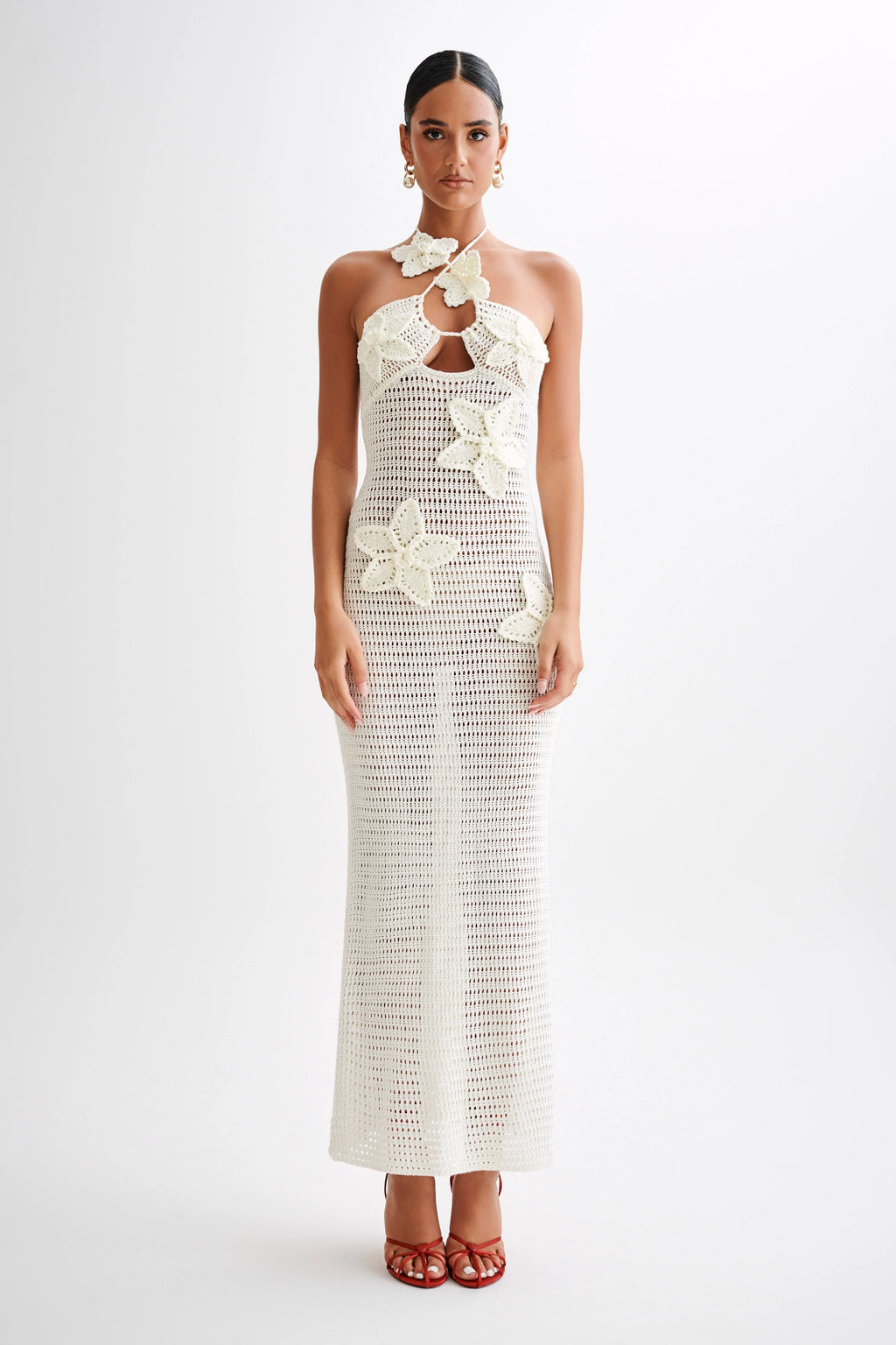 Kyla Crochet Maxi Dress